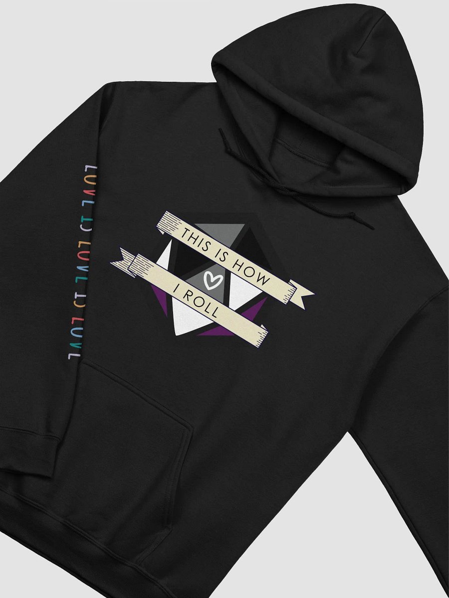 D20 This is How I Role - Asexual Hoodie product image (3)
