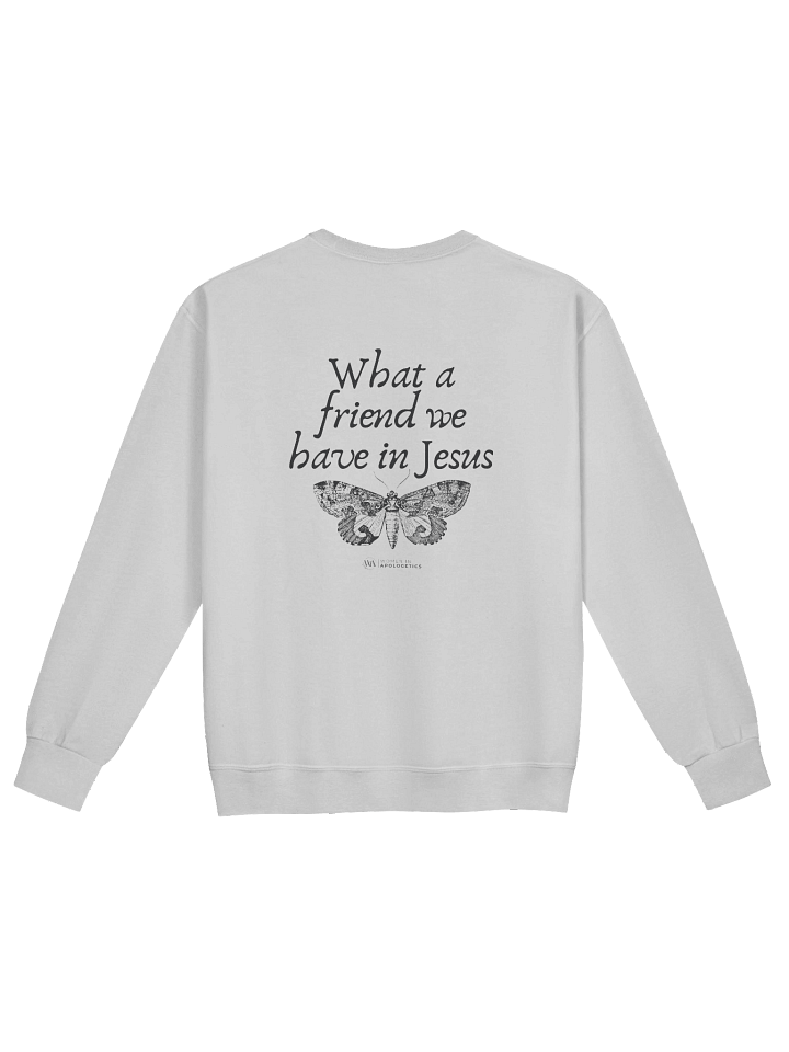 What a Friend We Have in Jesus, White and Black Sweater product image (1)