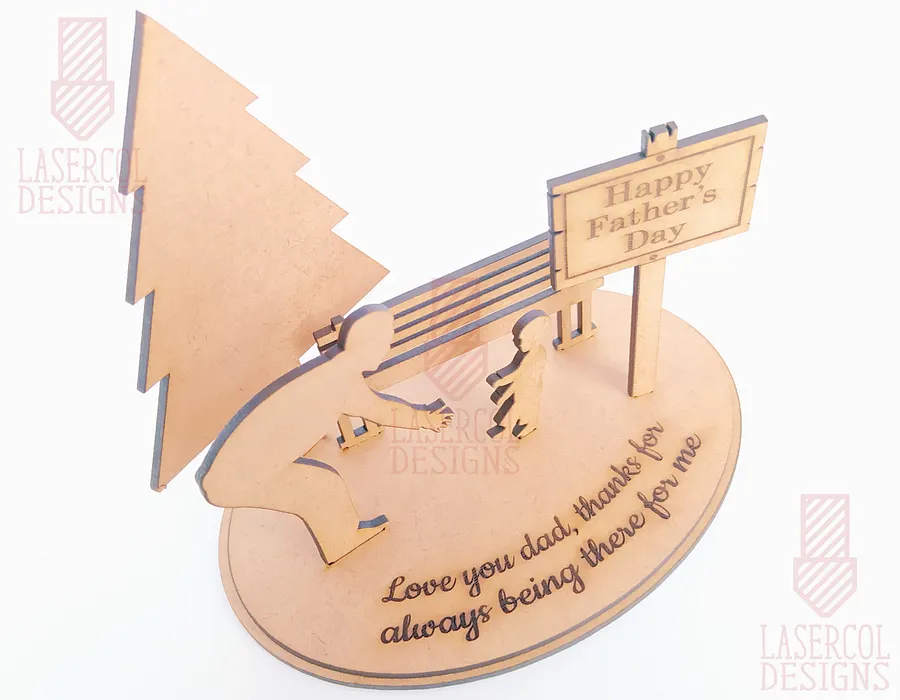 Father's Day Gift Plaque - Laser Cut Files product image (3)