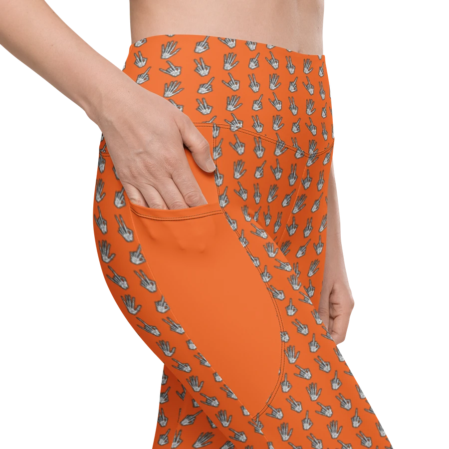 Bone Zone pattern pocket leggings product image (8)