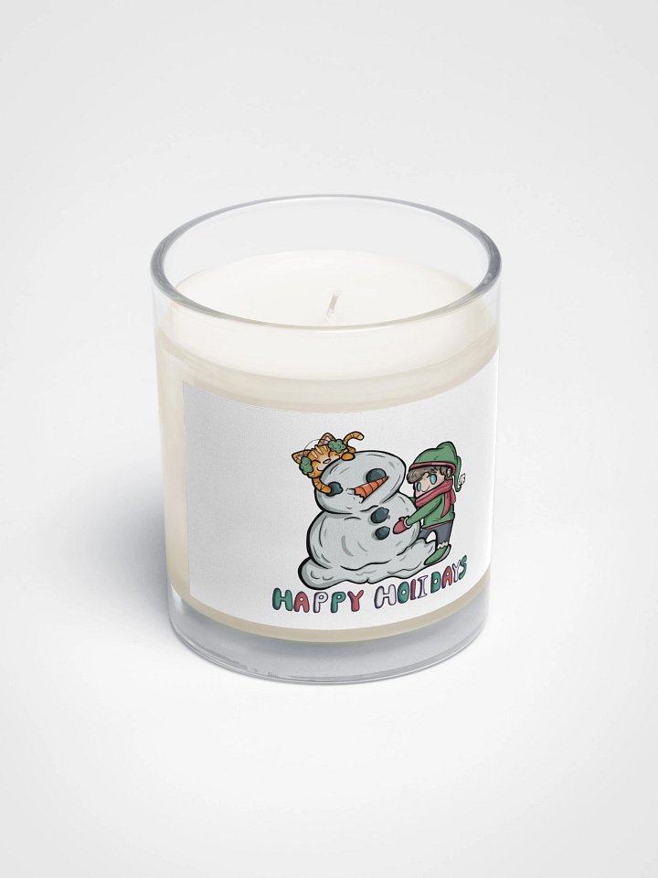 Arcade Warrior Happy Holidays Candle Christmas 2025 product image (2)