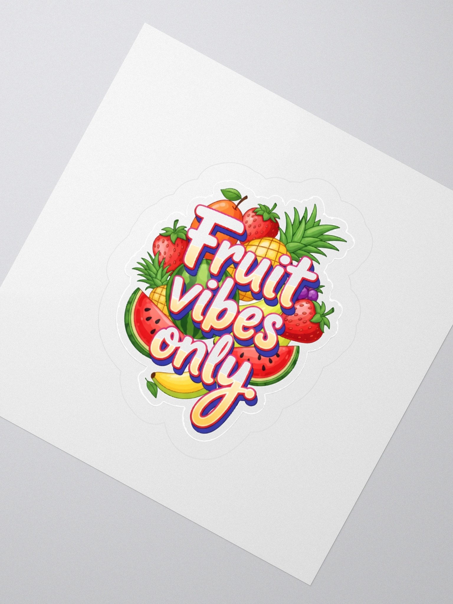 Fruity Fun Kiss-Cut Stickers product image (5)