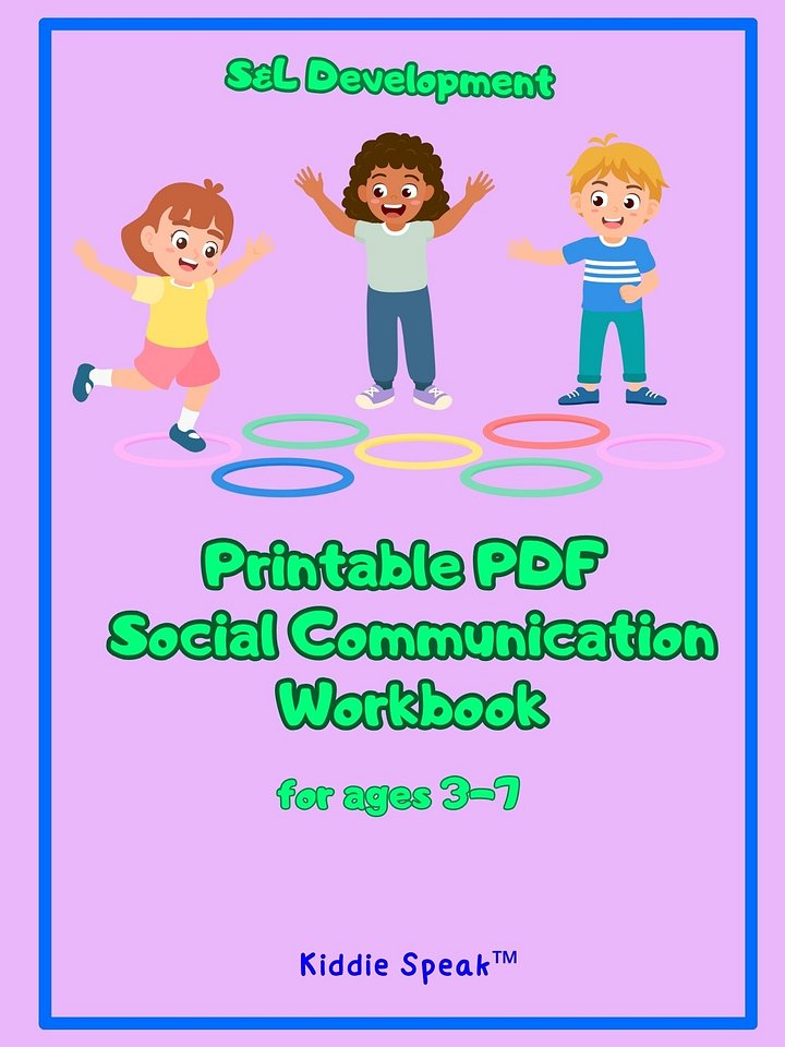 Printable Social Communication Worksheets product image (1)