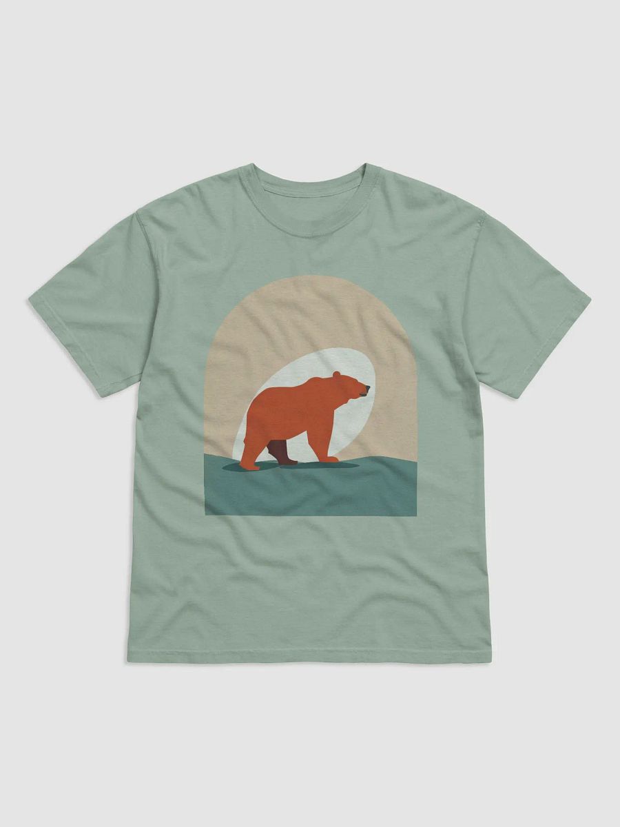 Sunset Vector Bear T-Shirt product image (2)