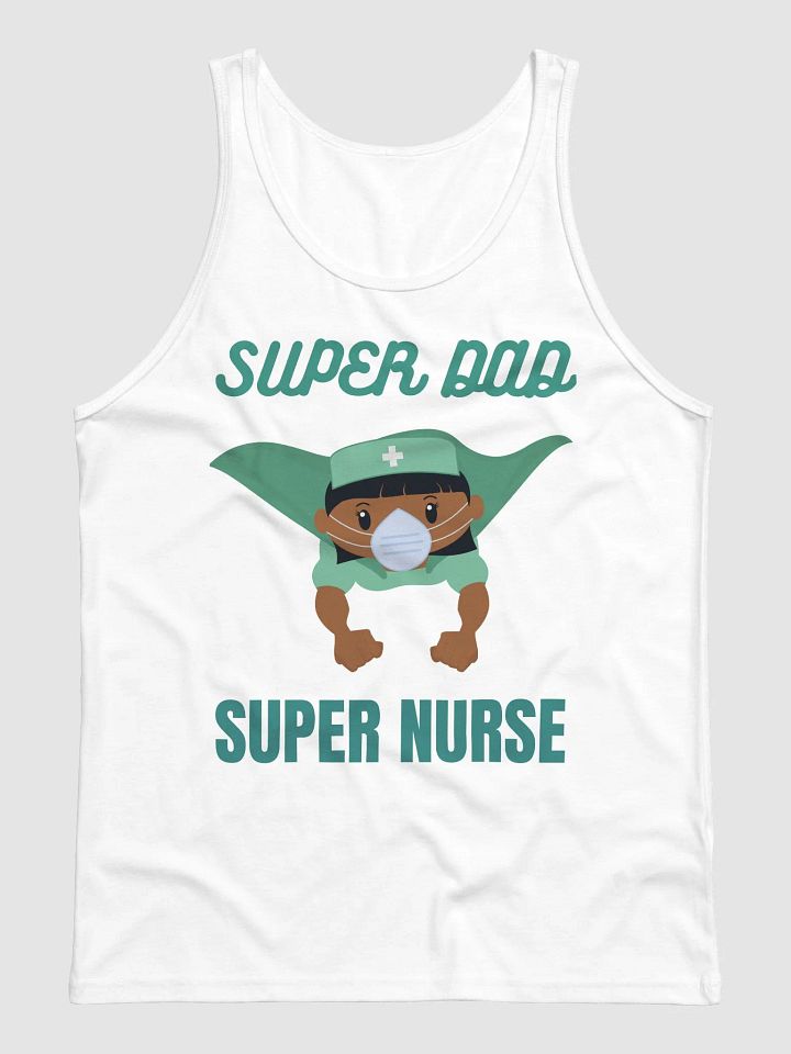 Super Dad, Super Nurse Jersey Tank product image (4)