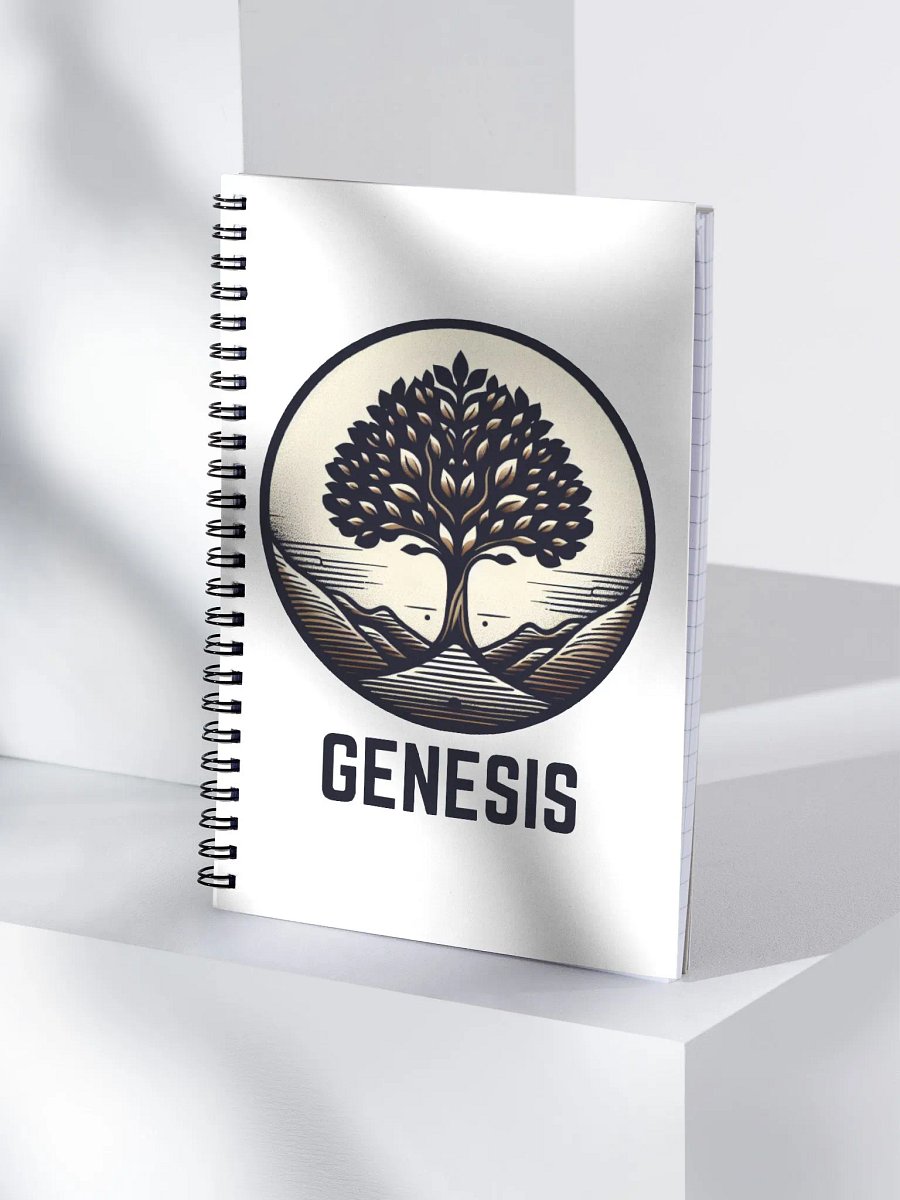 Scripture Couture: Genesis Spiral Notebook product image (1)