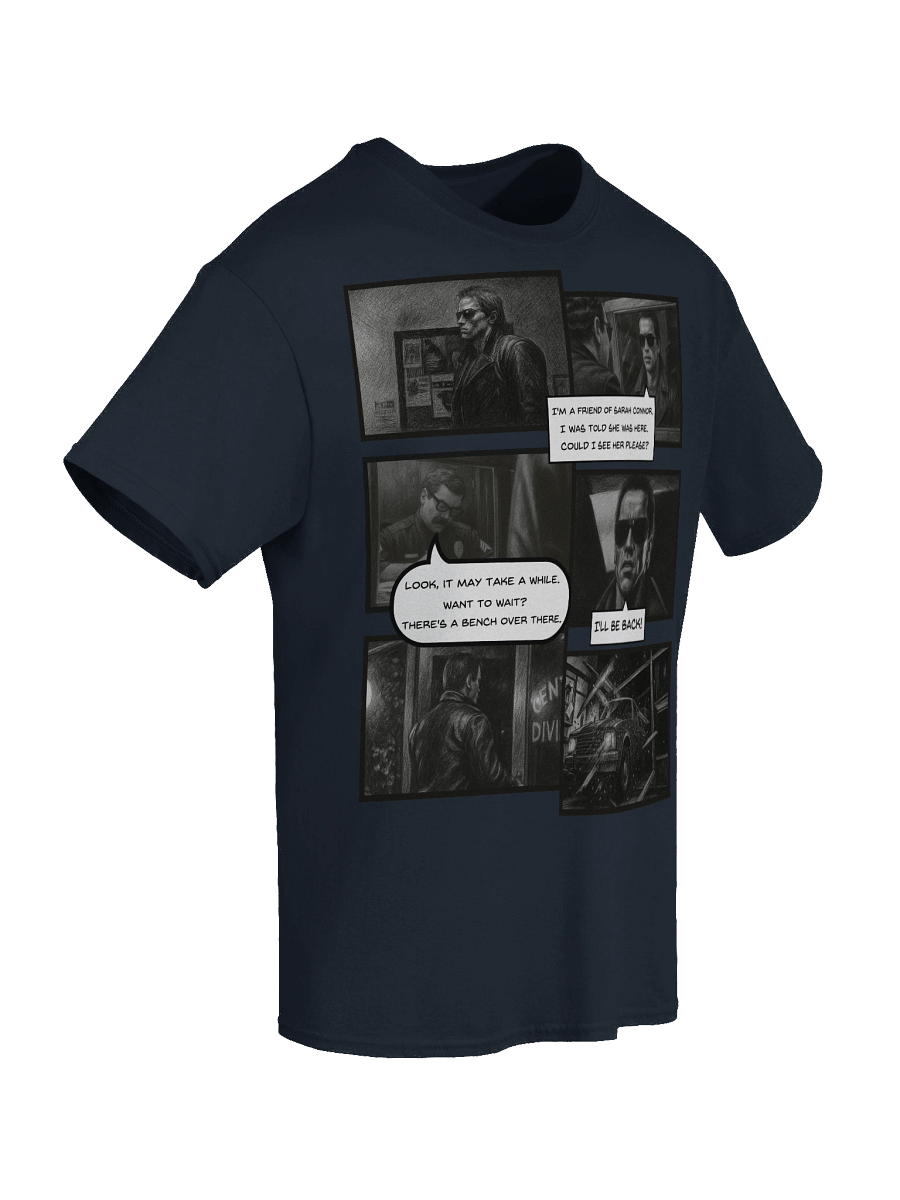 The Terminator inspired I'll Be Back Scene Tee product image (82)