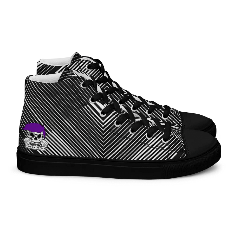 Enigma Nation Women's High Top Canvas Shoes product image (3)