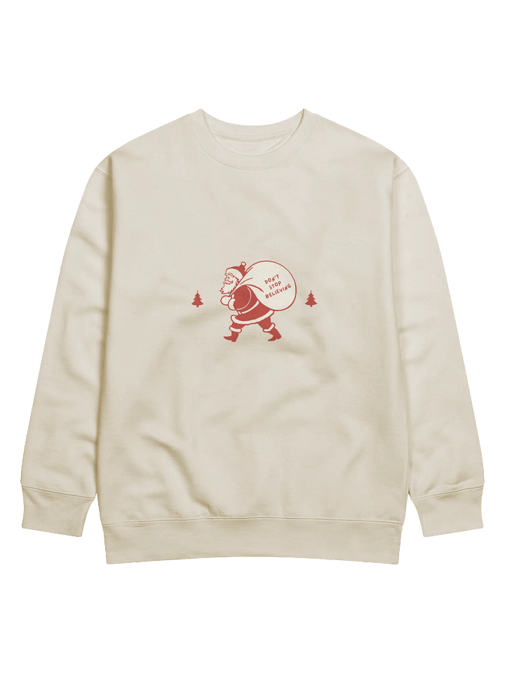 Believe in Santa Festive Message Sweatshirt product image (1)