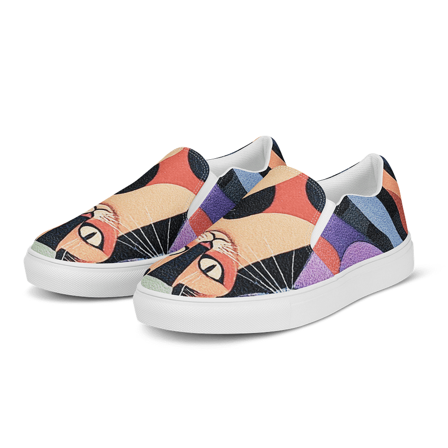 I Love Cats Canvas Shoes product image (3)
