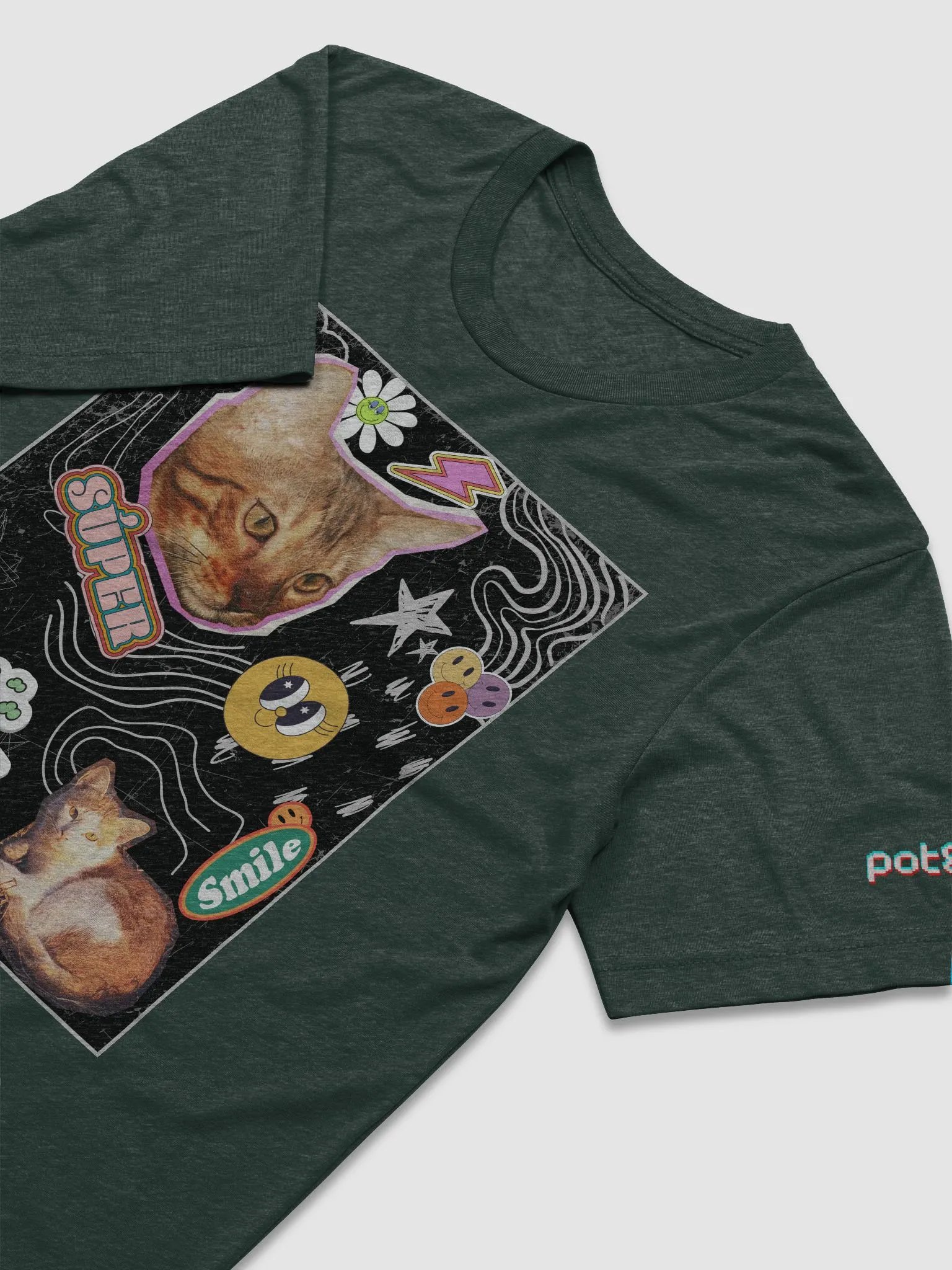 STICKERDOODLE triblend tee product image (27)