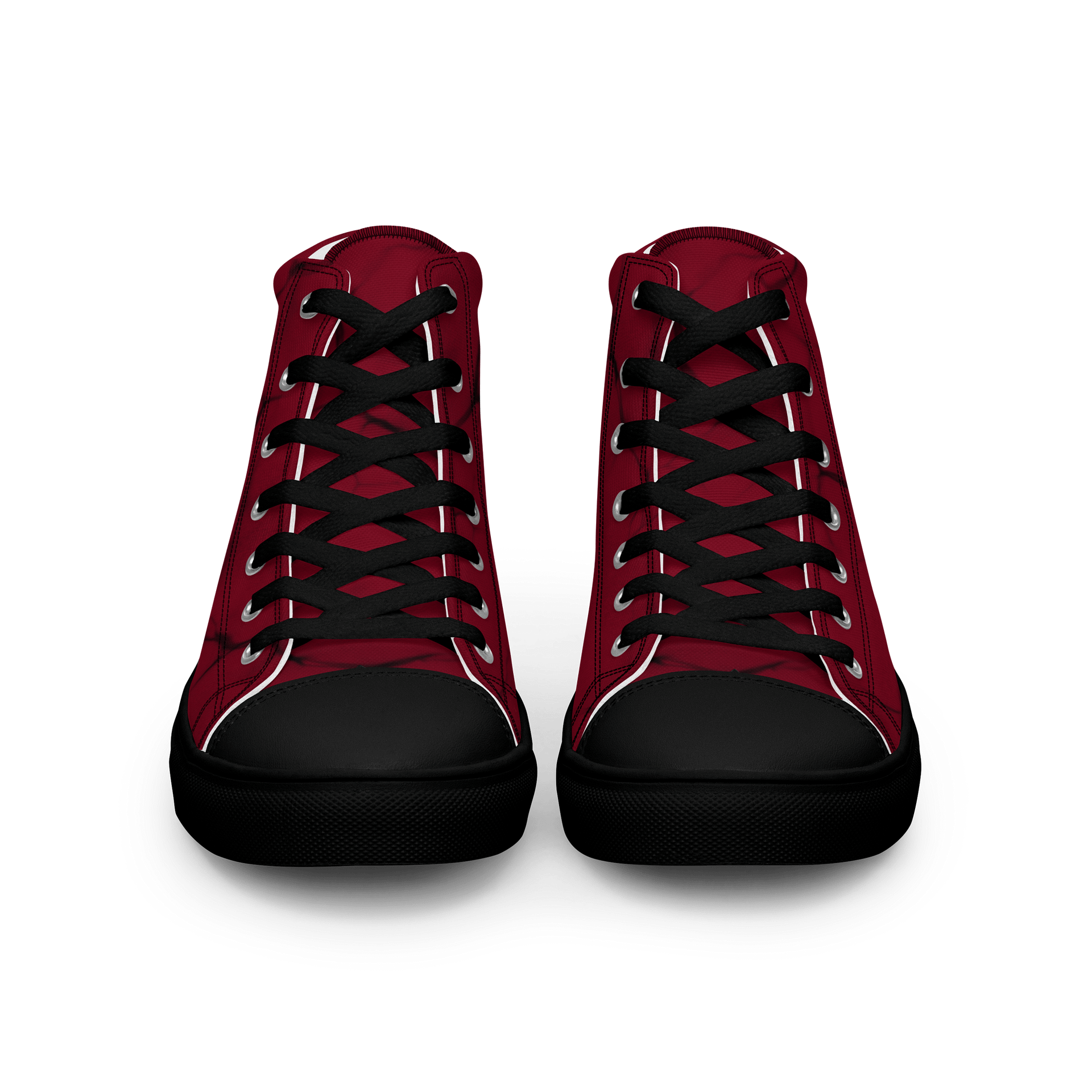 Blood Red Unisex High Top Shoes product image (3)