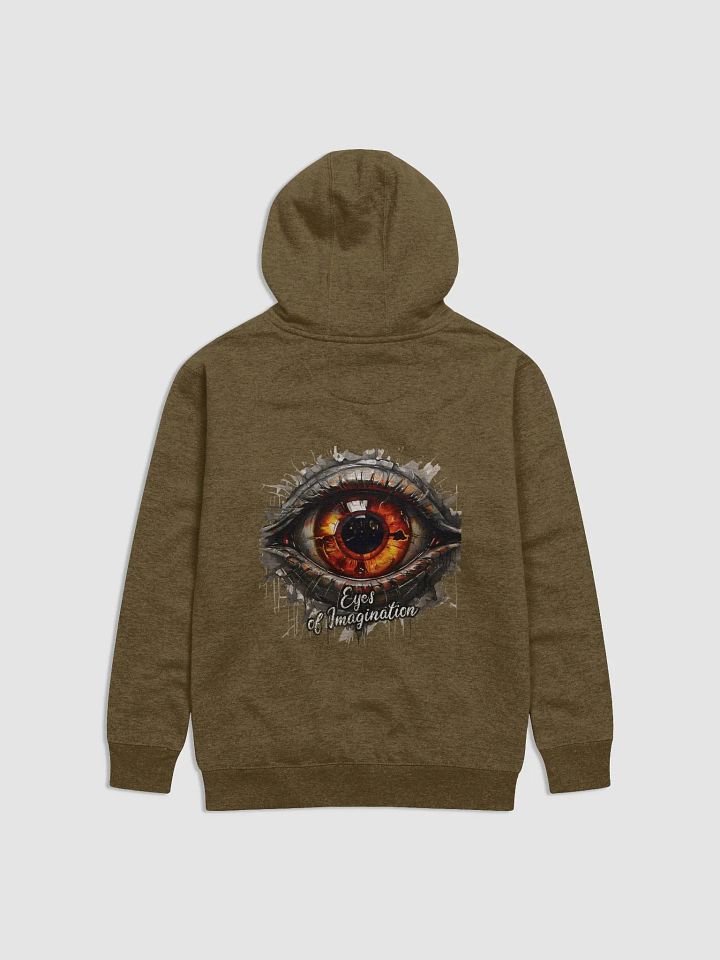 Color Eyes of Imagination Front/Back Cotton Heritage Hoodie product image (1)