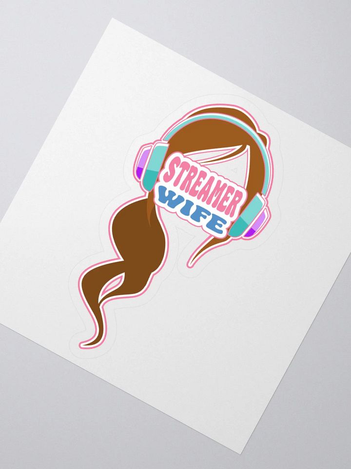 Streamer Wife Bubble Sticker product image (2)