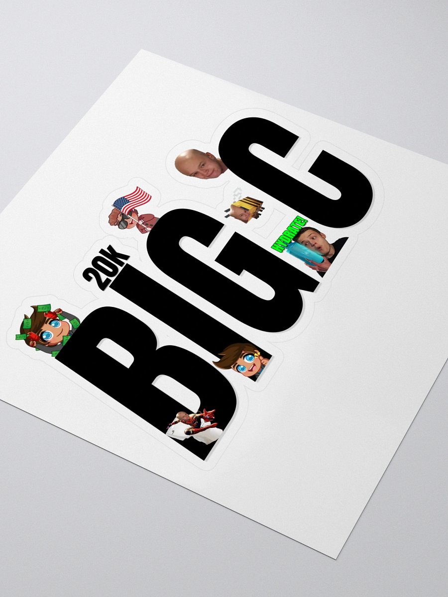 Big C 20k Sticker (Limited Edition) product image (3)