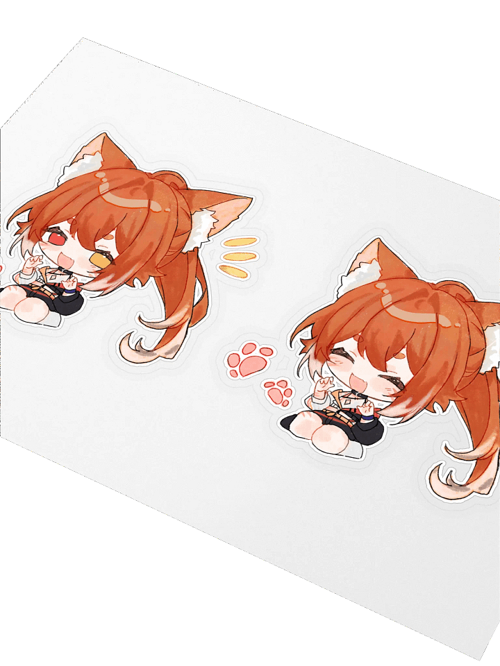 Double Kitzumii Chibi! [Sticker] product image (2)