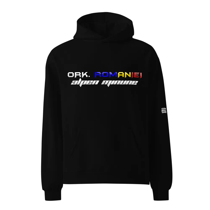 Hanorac Black ''ORK. ROMANIEI LOGO'' Ork. Romaniei X Alpen Minune product image (1)