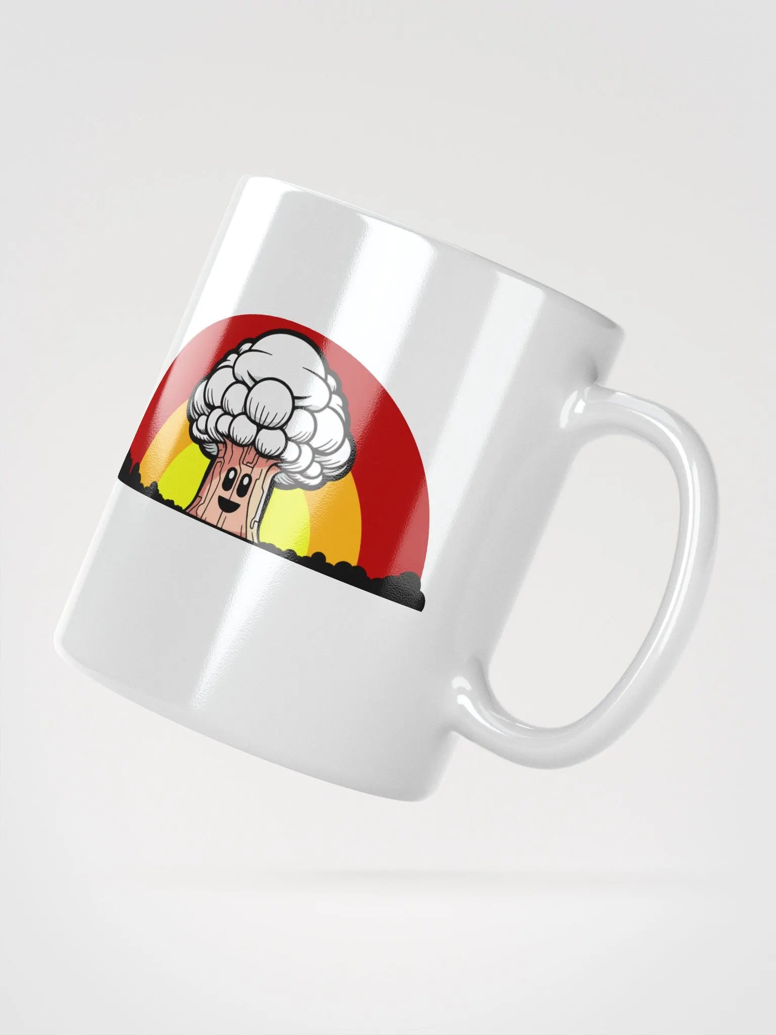 Happy Cloud - White Ceramic Mug product image (4)