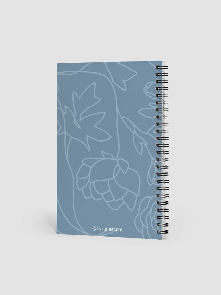 Blue Floral Notebook product image (2)