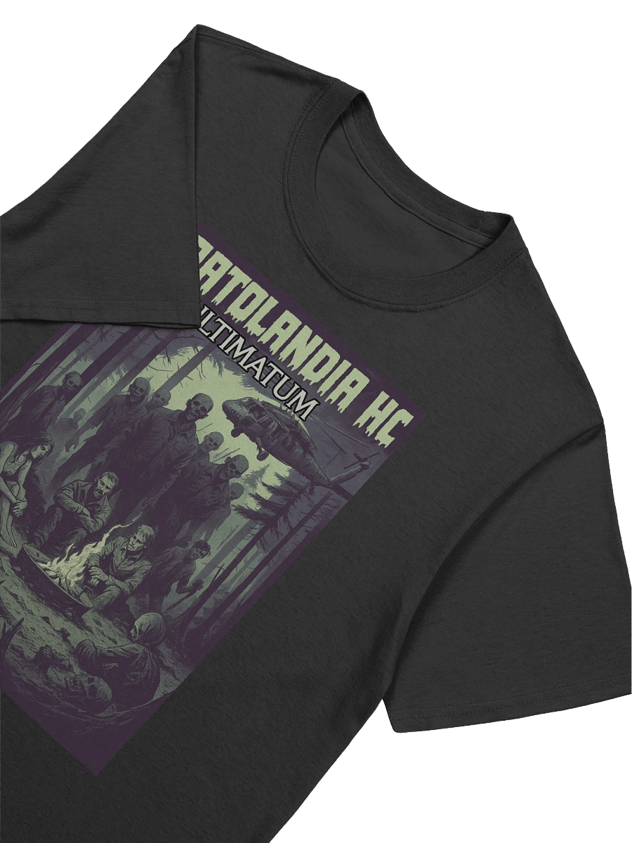 RAATOLANDIA - ULTIMATUM - T-PAITA - MUSTA product image (3)