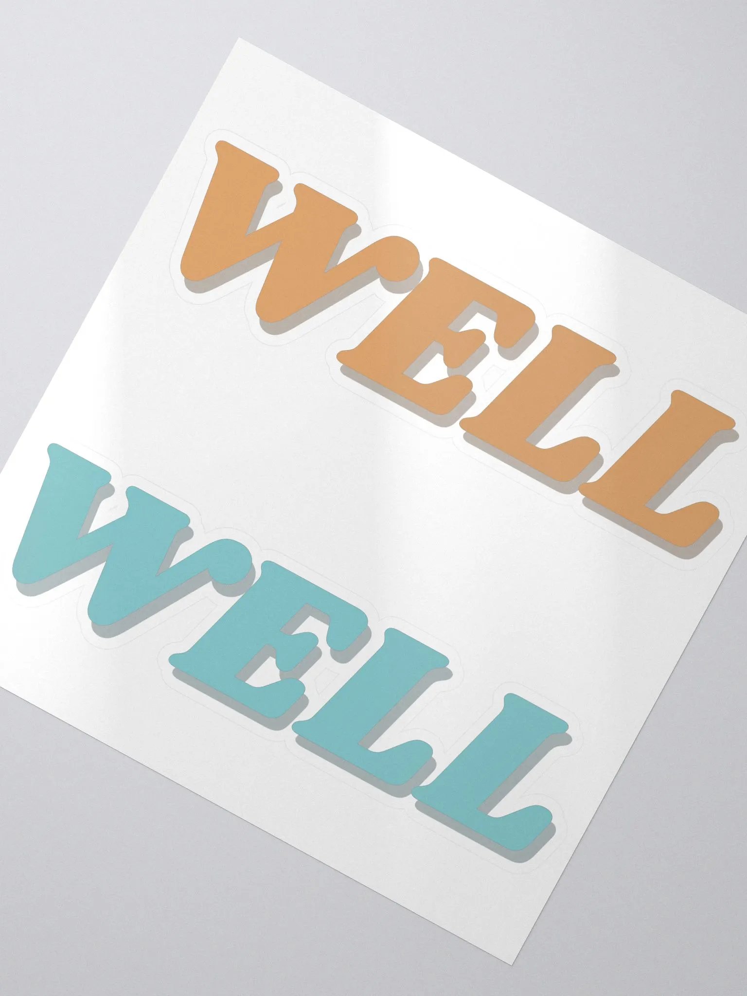 WELL stickers product image (2)