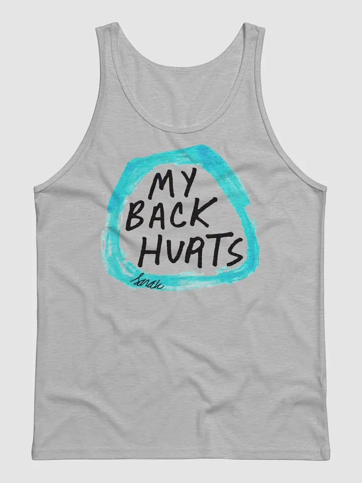 My Back Hurts Tank product image (1)