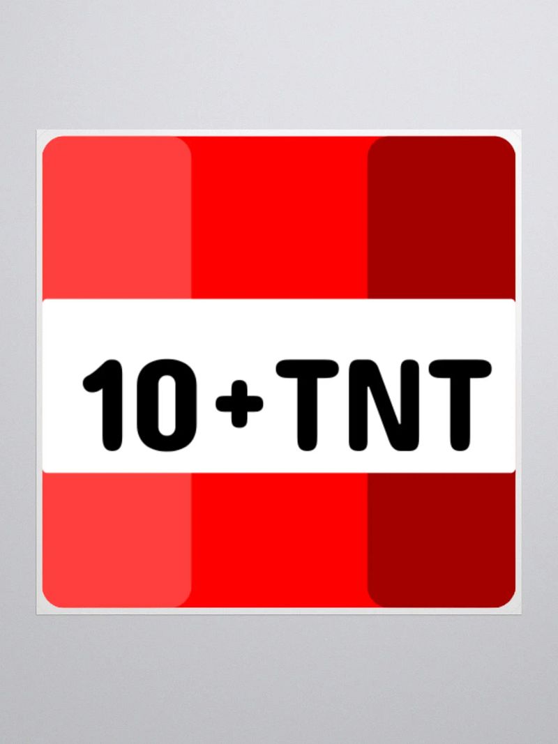 TNT STICKER(+10 TNT)