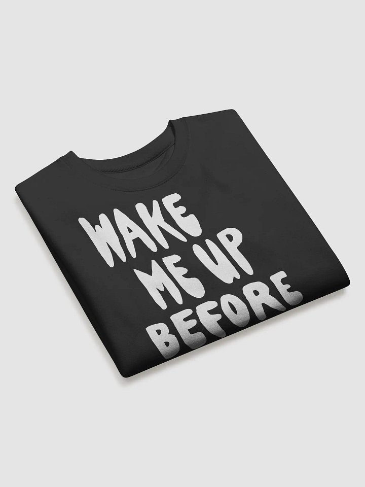 YOLO black Sweatshirt product image (2)