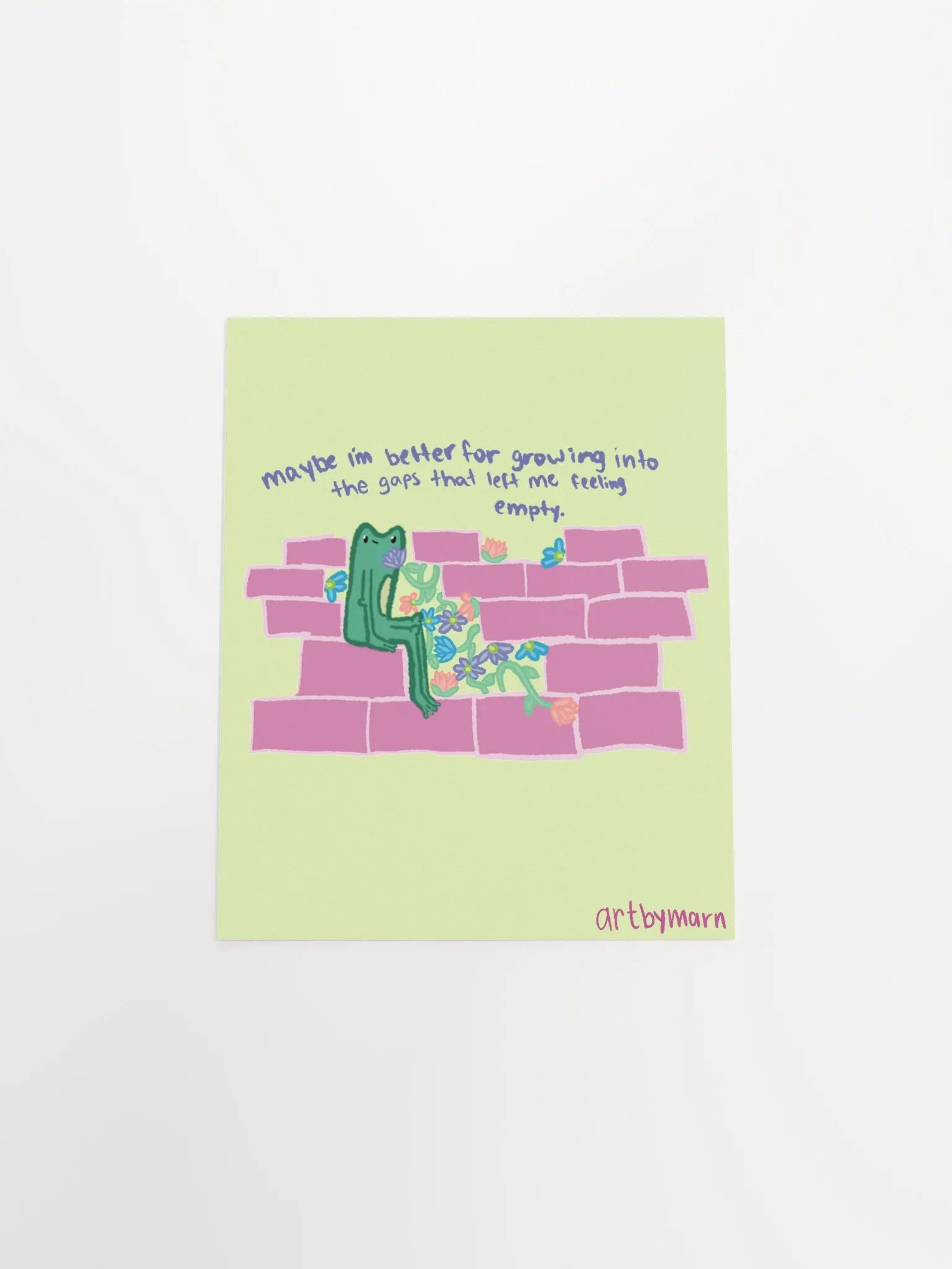 Growing Into The Gaps Poster product image (18)