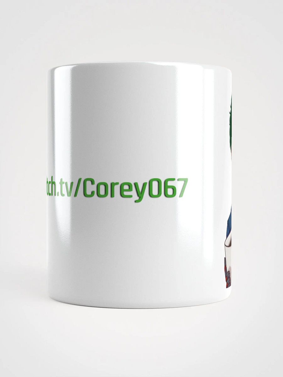 Caffeinated Corey Coffee Cup - White product image (5)