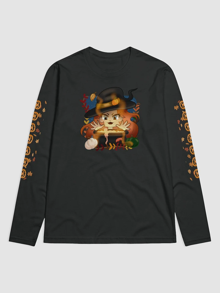 Pumpkin Witch Panda Long Sleeve product image (1)