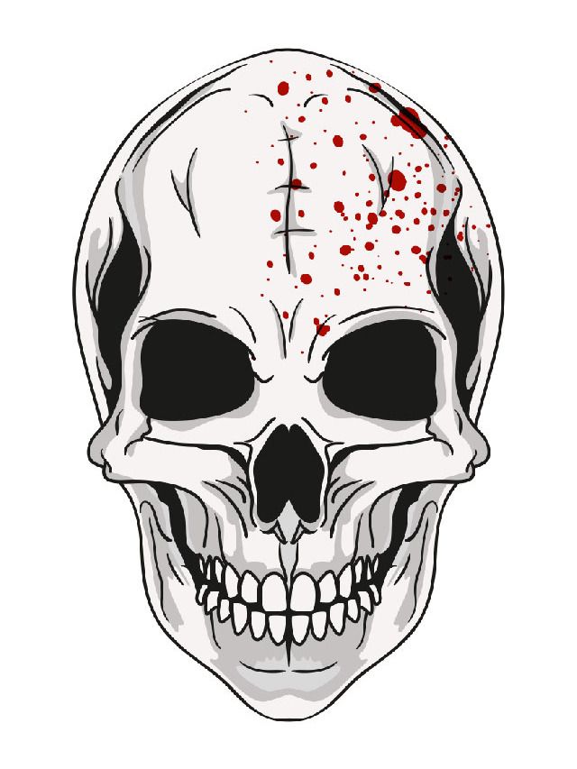Skull - Small - Digital Wallpaper product image (1)