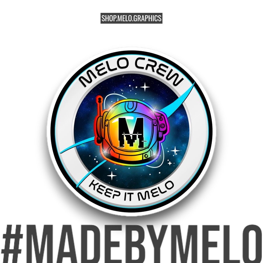 #MeloCrew Member Badge - Magnet | #MadeByMELO product image (1)