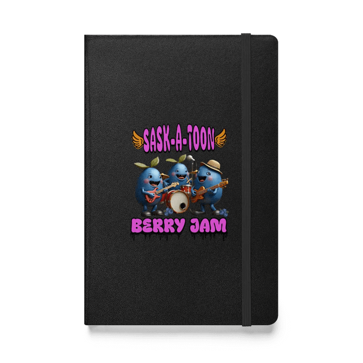 Saskatoon Berry Jam Hardcover Notebook product image (1)