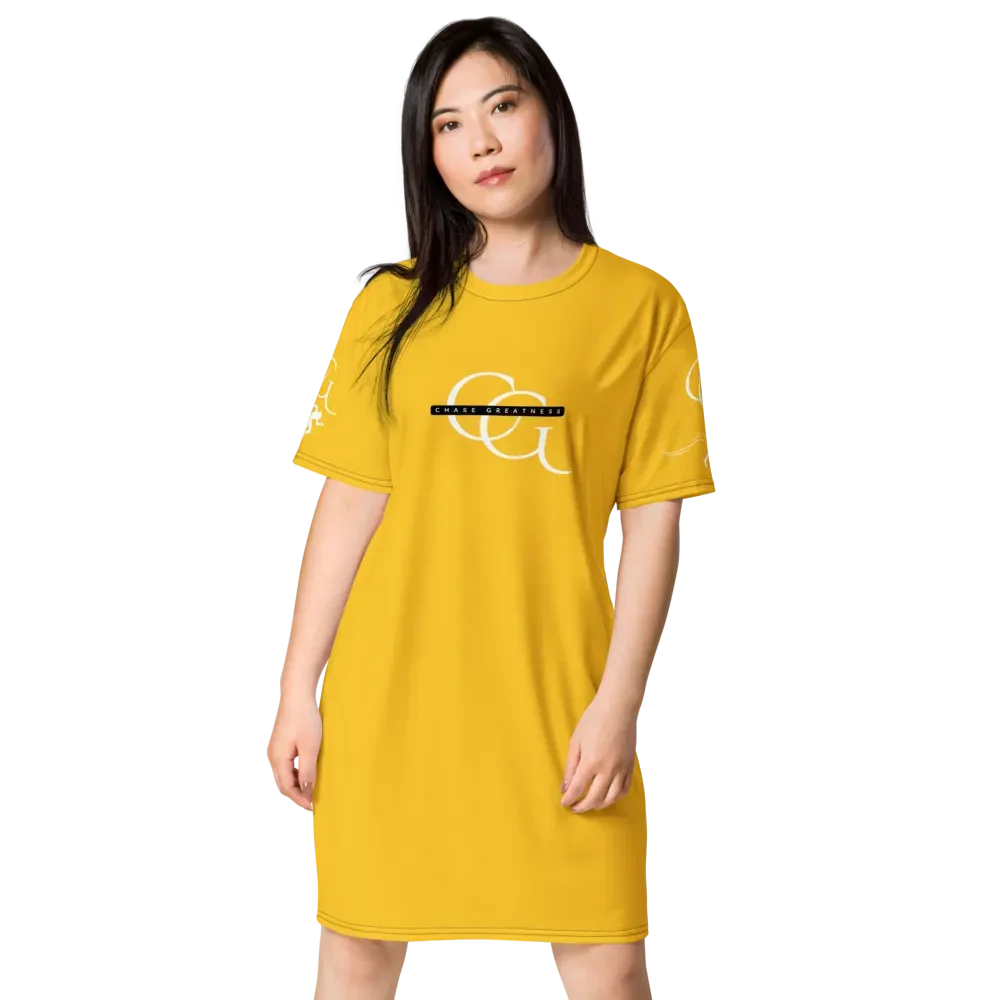 CG Yellow T- Shirt Dress product image (1)