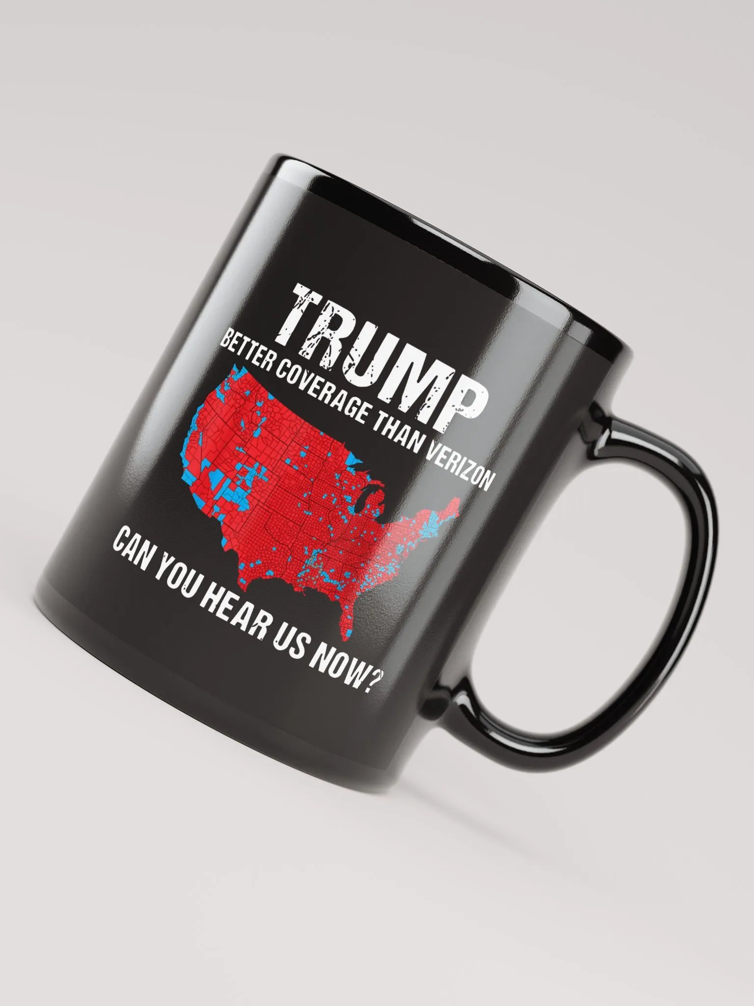 Can You Hear Us Now? Mug (Black) product image (4)