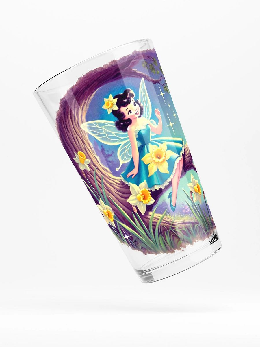 Daffodil Fairy and Owl 16 oz Glass product image (4)