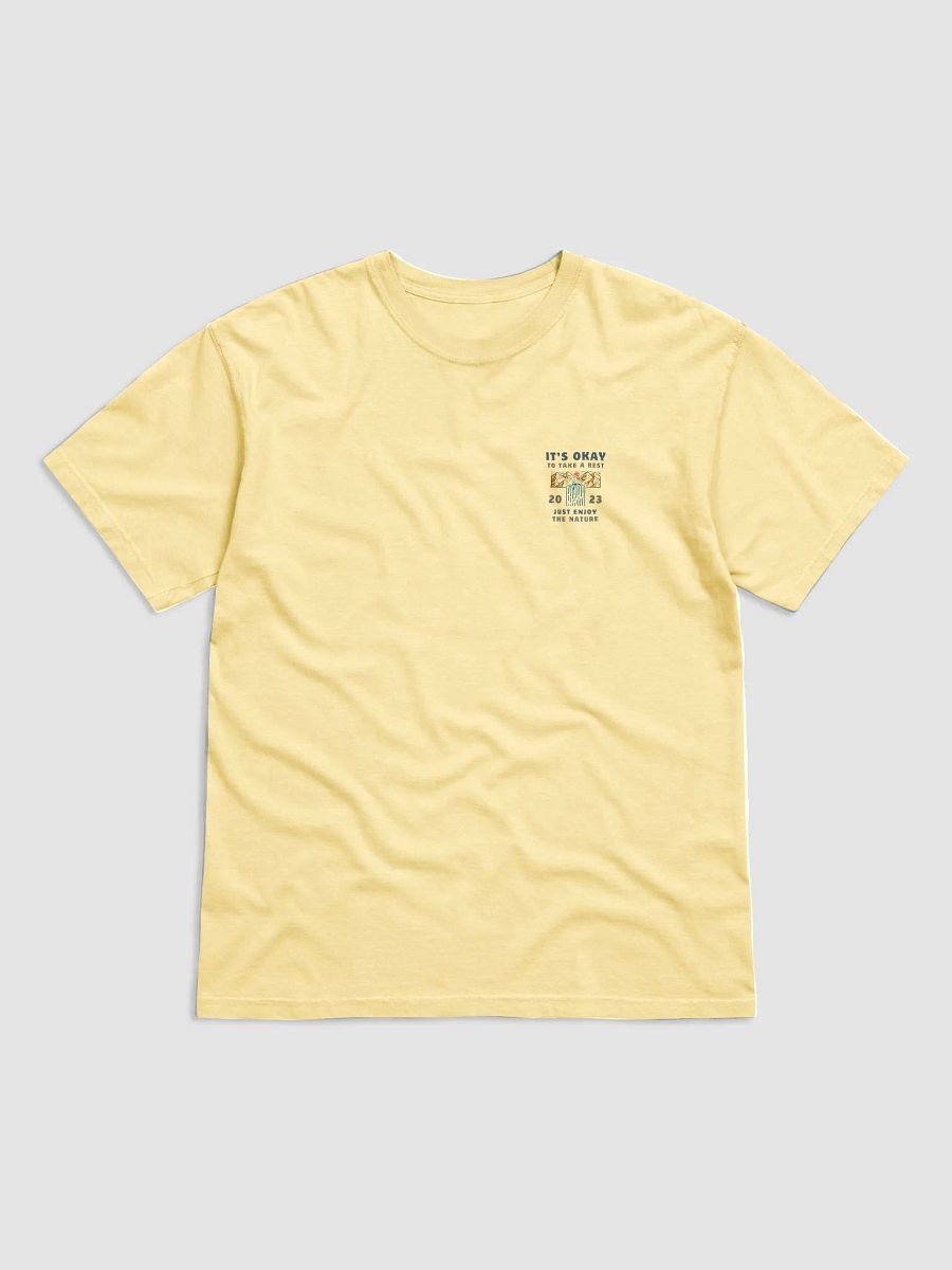 Take a Rest organic cotton garment t-shirt product image (1)
