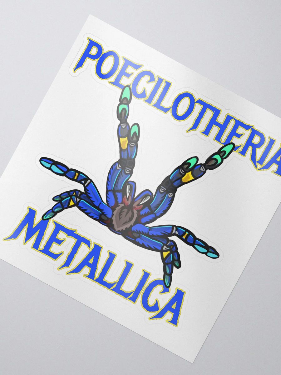 Poecilotheria metallica Sticker product image (2)