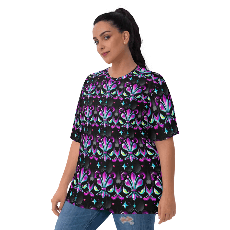 Mardi Gras Pattern All Over Print T-shirt product image (3)