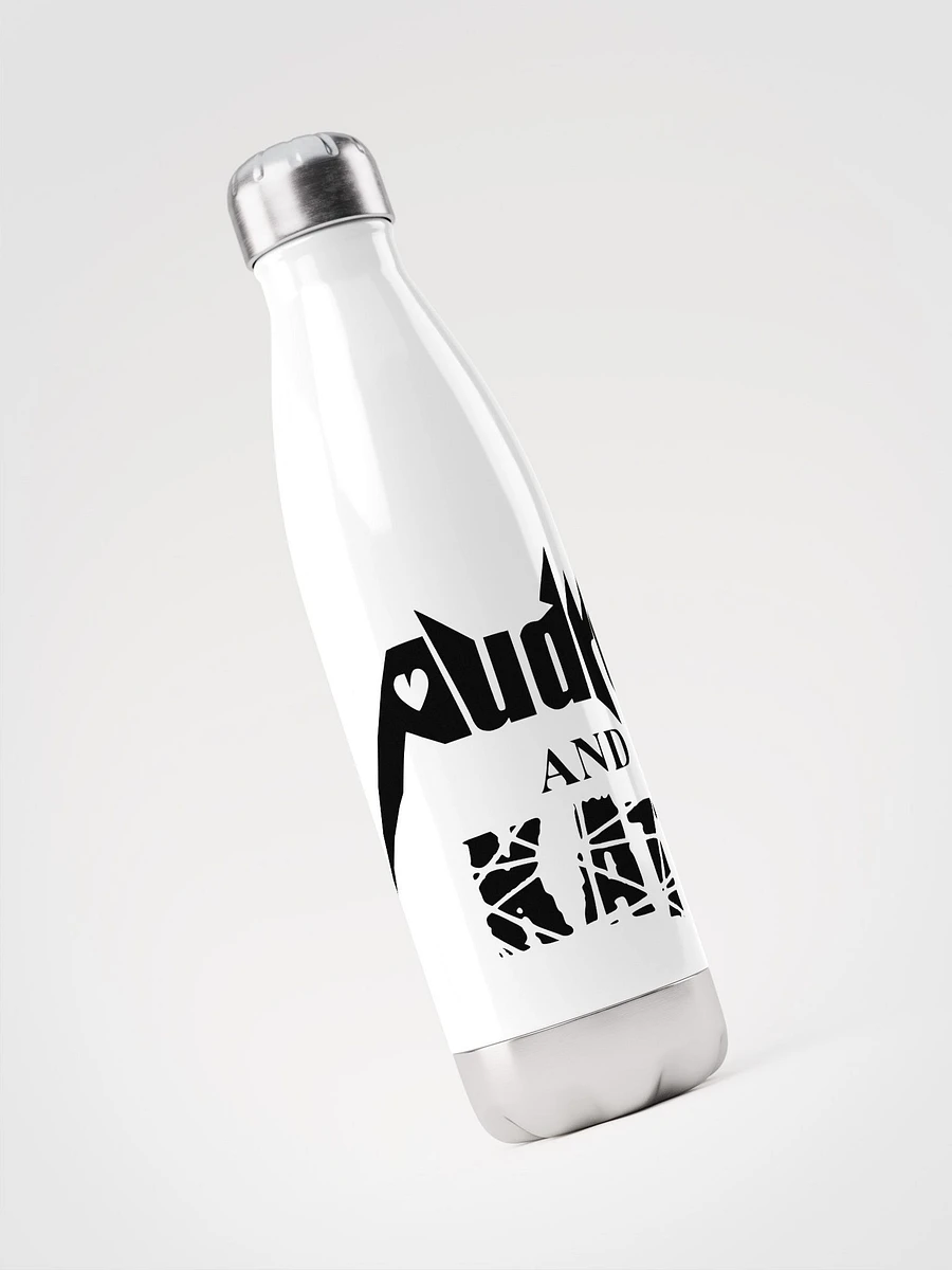 Audrey and Kate Official Square Black Logo Water Bottle product image (3)