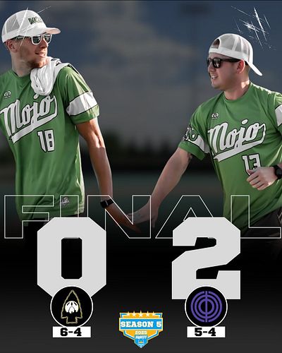 🚨Week 10 Final Scores 🚨

The Mojo sweep The Archers to take over 1st place in the American League! 

The Purge shutout The Ki...