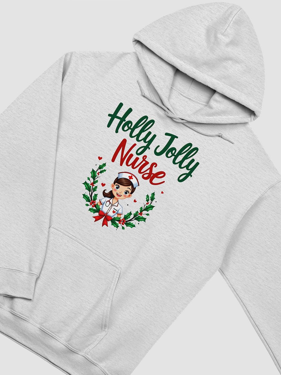 Cheerful Holly Jolly Nurse Hoodie product image (31)