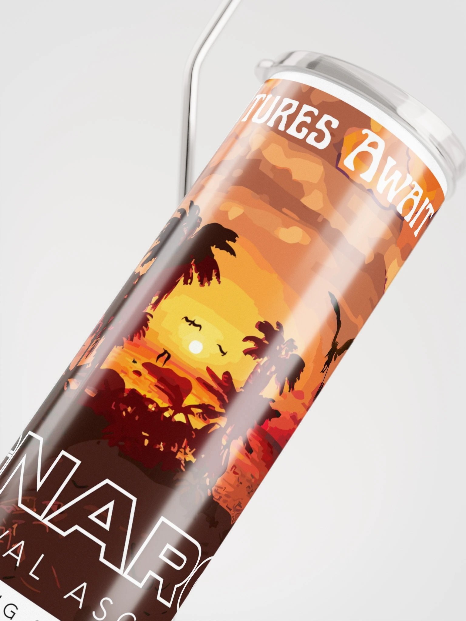 Ragnarok Sunset Stainless Steel Tumbler product image (4)