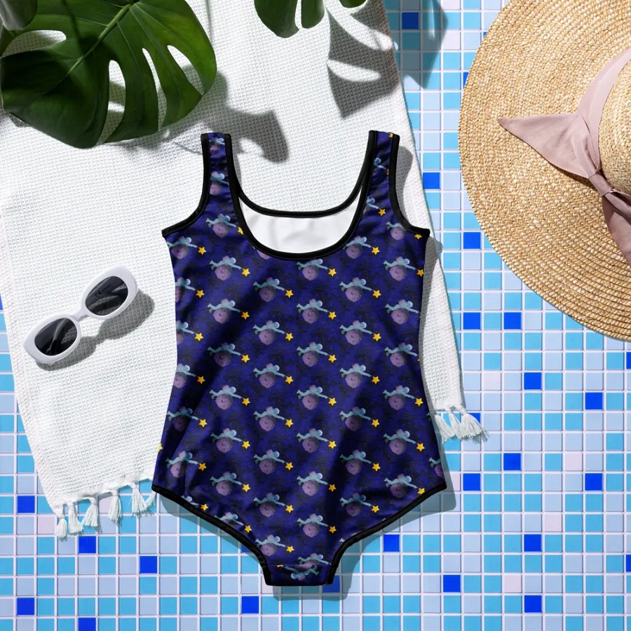 Reach for the Stars youth swimsuit product image (7)