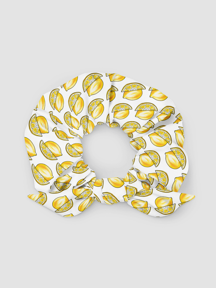 Lemons Lemons Everywhere scrunchie product image (1)