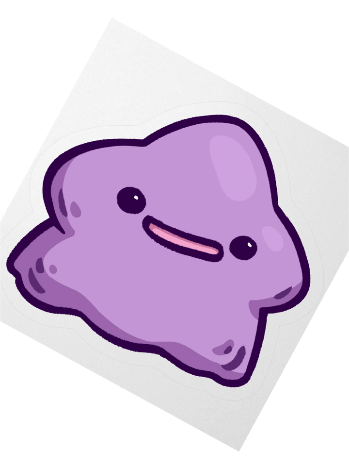 Blob Star Sticker product image (2)