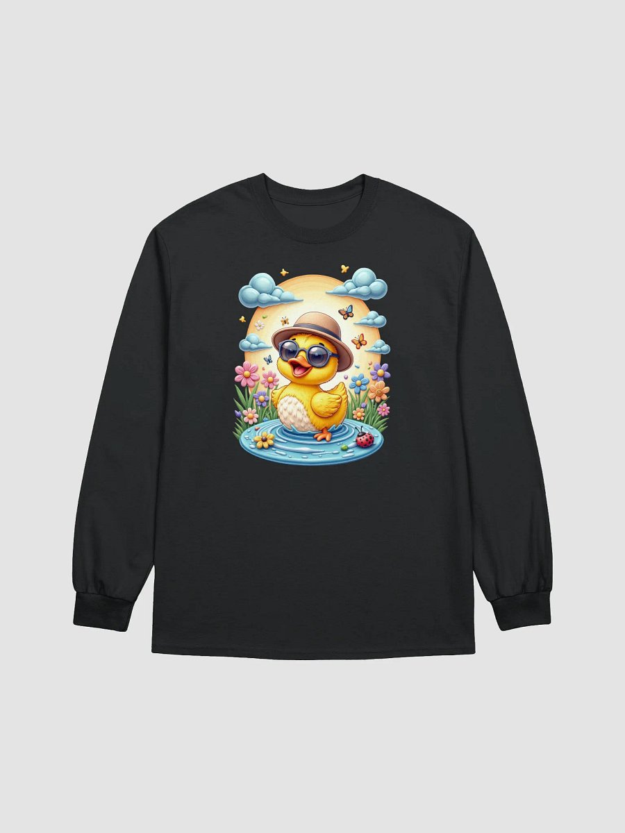 Dapper Duck Cartoon Long Sleeve Tee product image (7)