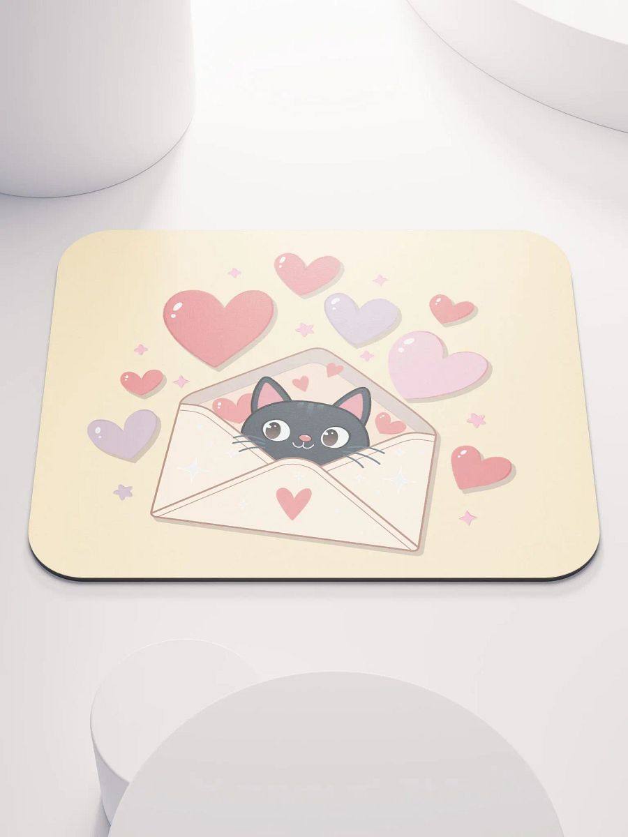 Feline Valentine Envelope - mouse pad product image (3)