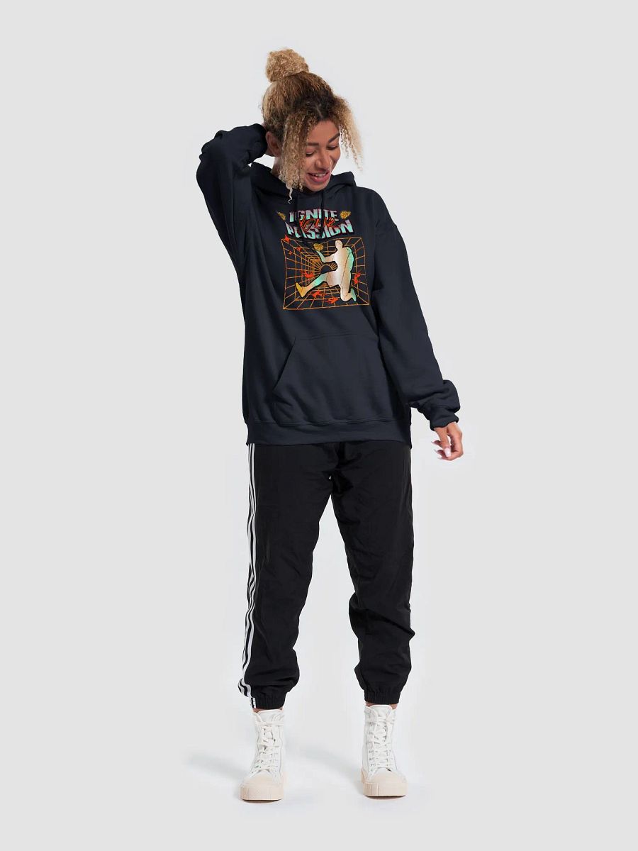 Ignite Your Passion Basketball Flame Hoodie product image (24)